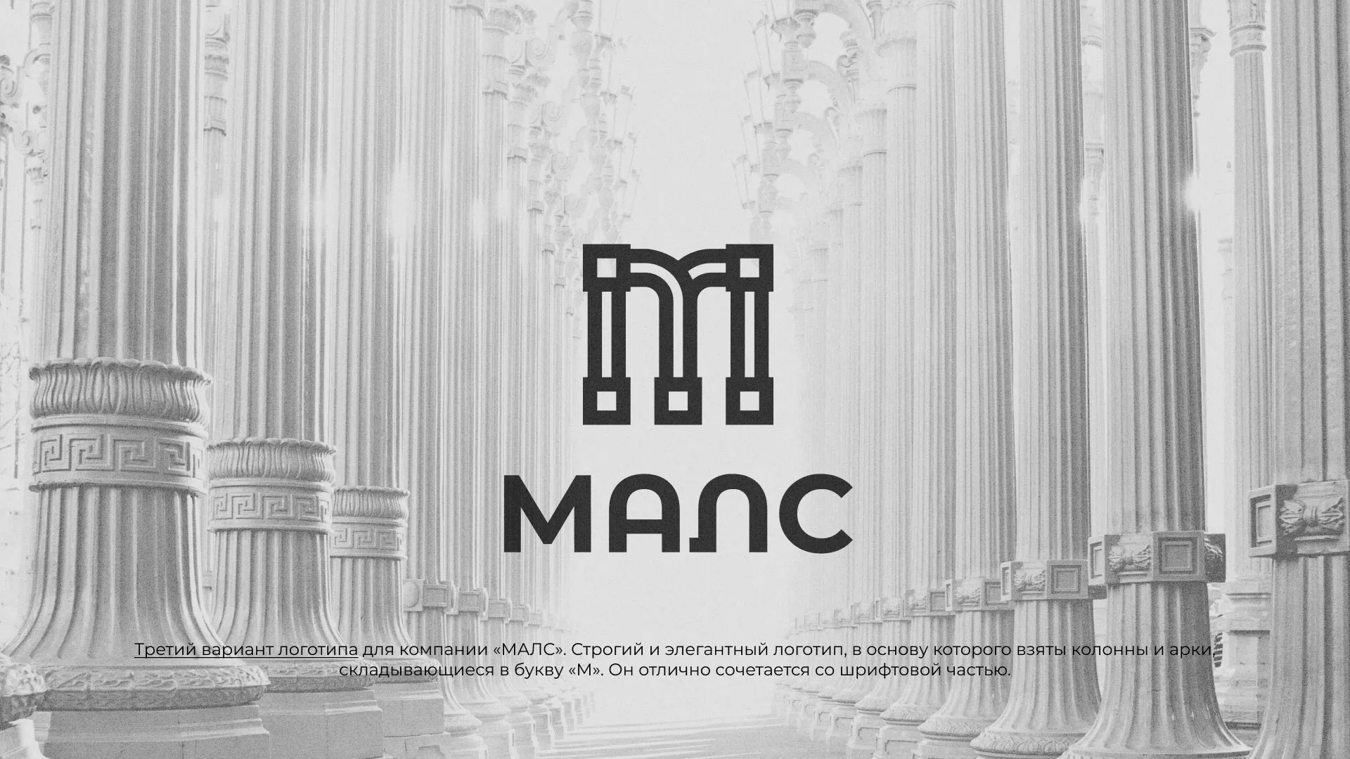 Разработка логотипа компании «МАЛС» в Билибино