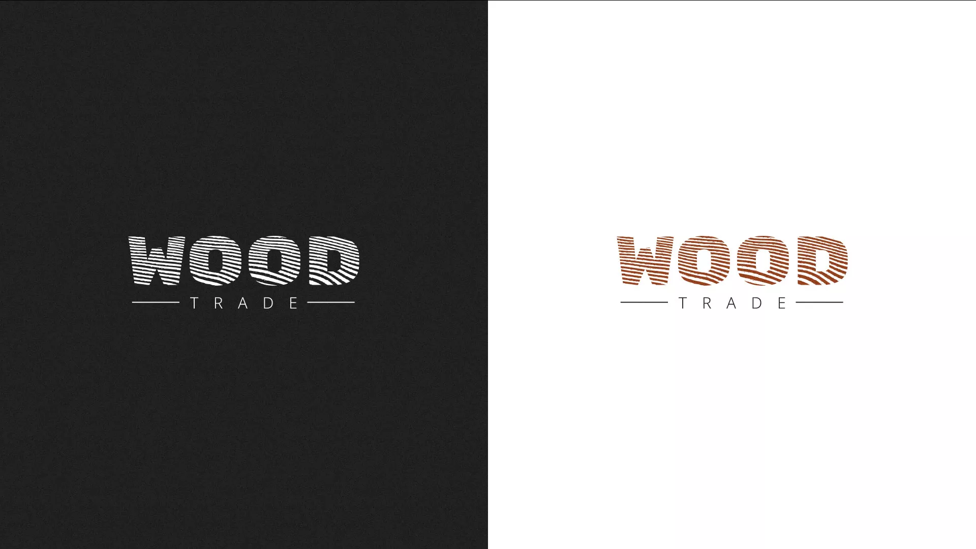 Разработка логотипа для компании «Wood Trade» в Билибино